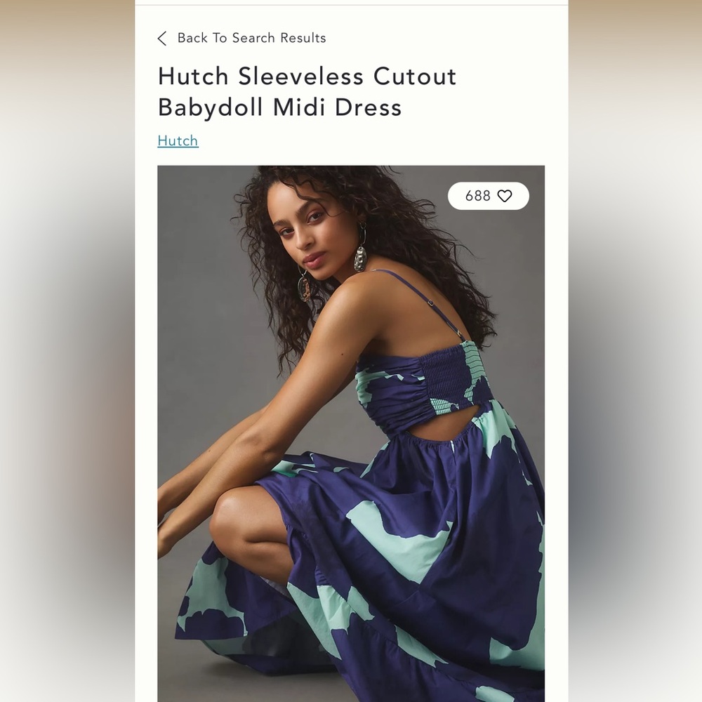 ISO Anthropologie Hutch Dress XS